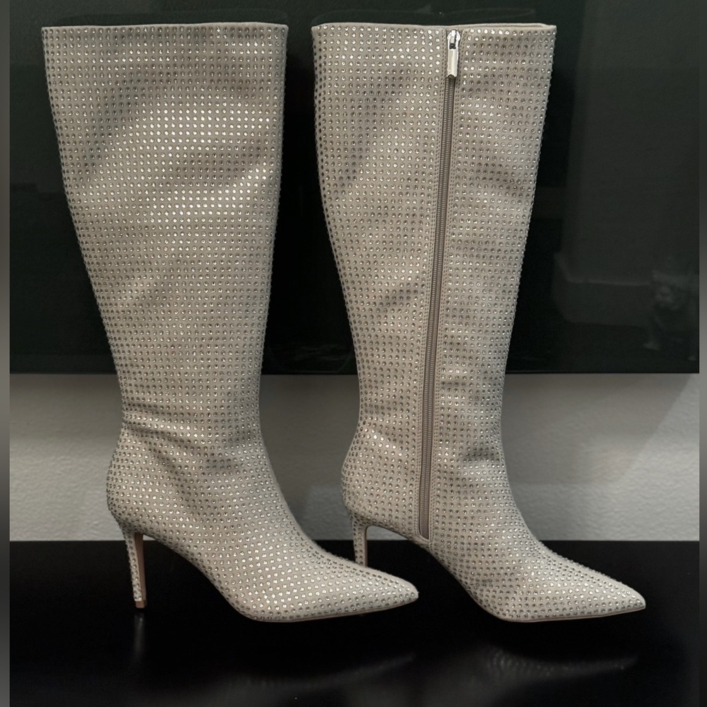 Khloy Tall Stiletto Boot with Crystals (8)